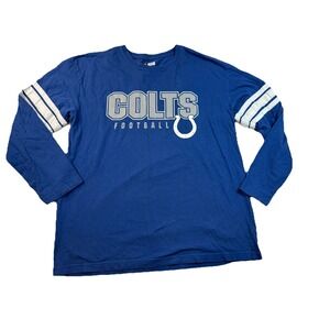 Indianapolis Colts NFL Men's G-III Long Sleeve Shirt XL Vintage 2000's Era